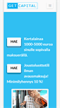 Mobile Screenshot of getcapital.fi