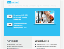 Tablet Screenshot of getcapital.fi